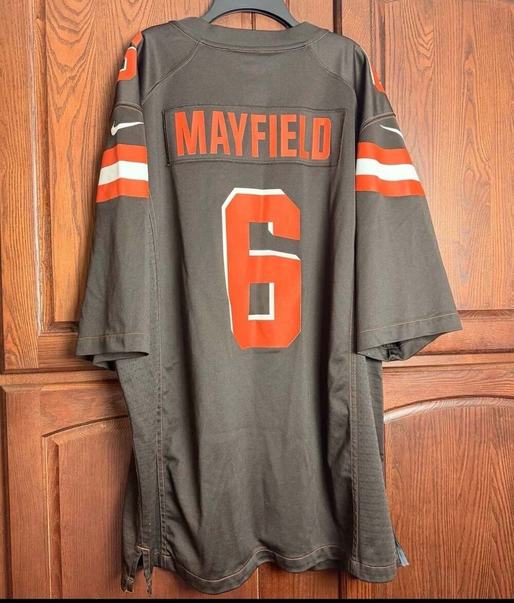 Nike Cleveland Browns Baker Mayfield 6 Jersey XXL Brown